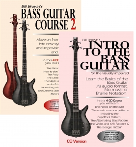 Intro to the Bass Guitar for the Visually Impaired and Bass Course 2