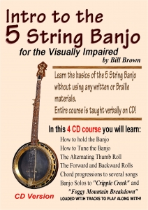 Intro to the 5 String Banjo for the Visually Impaired